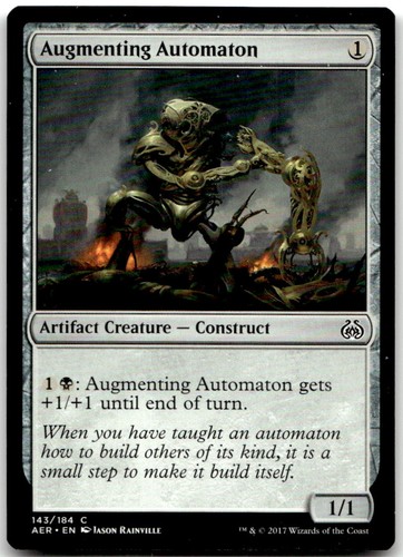 Augmenting automaton 143 - automaton,